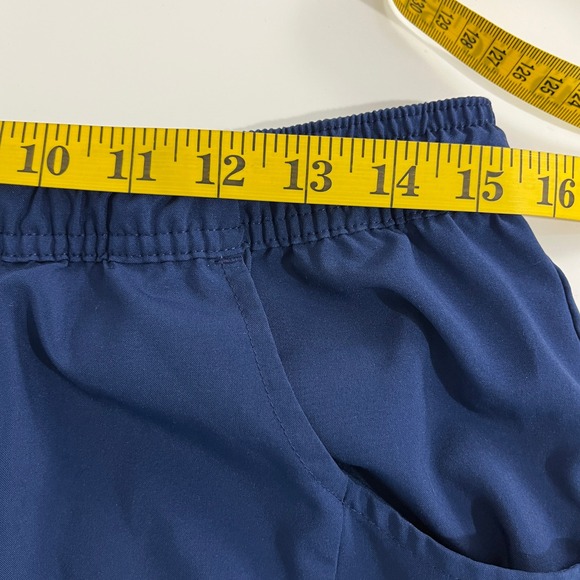 Dickies Womans Medical Scrub Pants Navy DK010 Sz L Loose Fit Utility Cargo Nurse - Picture 8 of 13